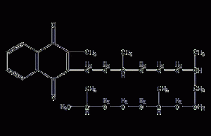 Vitamin K1 structural formula