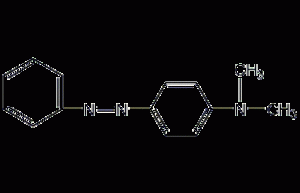 Methyl yellow structural formula