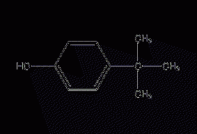 4-tert-butylcyclohexanol structural formula