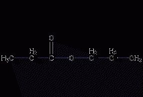 n-propyl propionate structural formula