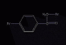 2,4'-dibromoacetophenone structural formula
