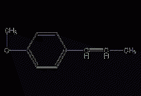 Anethole structural formula