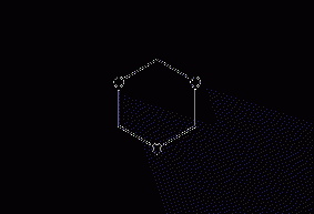 Trioxane structural formula