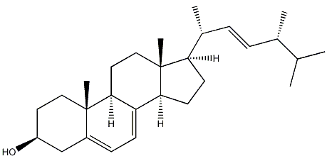 Ergosterol structural formula