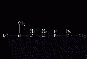 N,N-dimethyl-N'-ethylethylenediamine structural formula