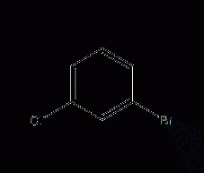 m-bromochlorobenzene structural formula