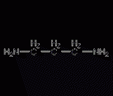 1,3-propanediamine structural formula
