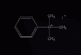 Phenyltrimethylammonium iodide structural formula