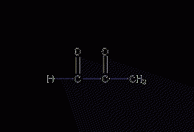 Pyruvaldehyde Structural Formula