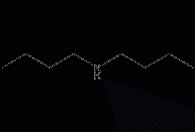 Dibutylamine structural formula