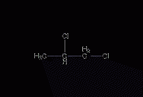 1,2-Dichloropropane Structural Formula