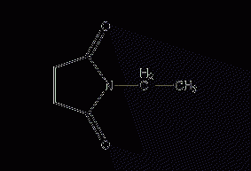 N-ethylmaleimide structural formula