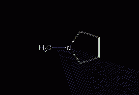 1-methylpyrrolidine structural formula