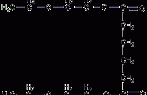 Bis(2-ethoxyethyl)adipate structural formula