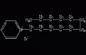 Dodecylpyridinium bromide structural formula