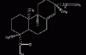 Pimaric acid structural formula