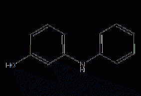 3-hydroxydiphenylamine structural formula