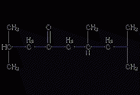 2,6,8-Trimethyl-4-nonanone structural formula