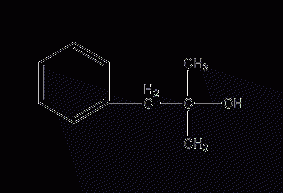 2-methyl-1-phenyl-2-propanol structural formula