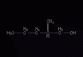 2-methyl-1-pentanol structural formula