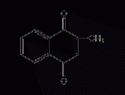 2-Methyl-1,4-naphthoquinone structural formula