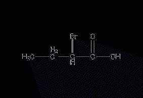 2-bromobutyric acid structural formula