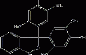 P-xylenol blue structural formula