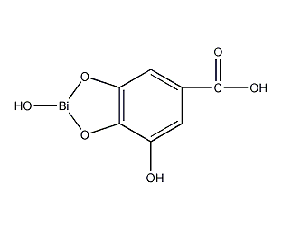 Bismuth subgallate structural formula