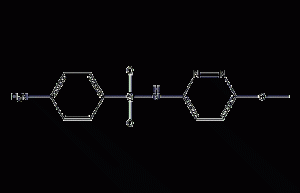 Sulfamethoxypyridazine Structural Formula