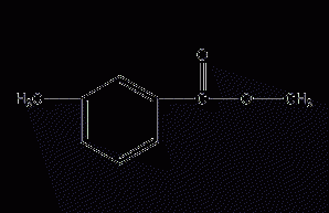 Methyl m-toluate structural formula