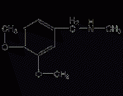 3,4-dimethoxybenzoylmethylamine structural formula