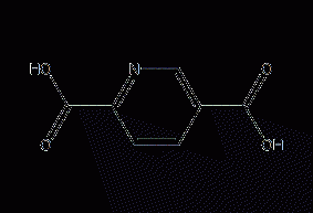 2,5-pyridinedicarboxylic acid structural formula