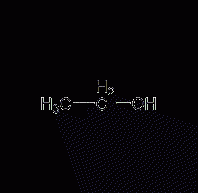 Ethanol structural formula