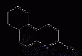 3-methylbenzo-5,6-quinoline structural formula