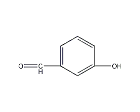 m-hydroxybenzaldehyde structural formula