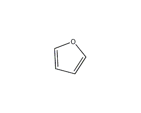 Furan structural formula