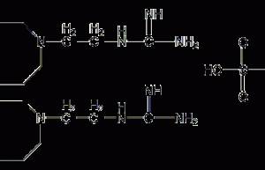 Guanethidine sulfate structural formula