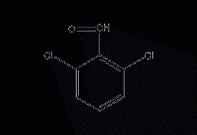 2,6-Dichlorobenzaldehyde Structural Formula