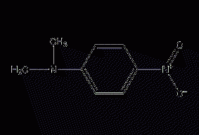 N,N-dimethyl-4-nitroaniline structural formula