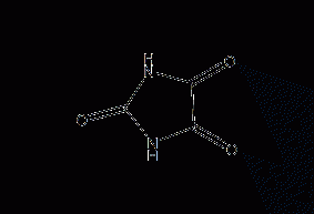 2,4,5-Imidazolintrione structural formula