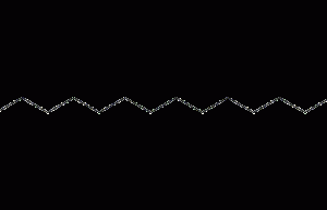 Eicosane structural formula