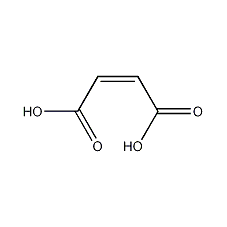 Maleic acid structural formula