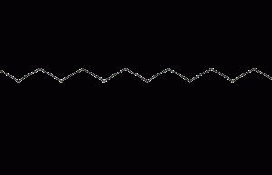 Structural formula of methyl stearate