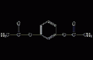 1,3-diacetoxybenzene structural formula