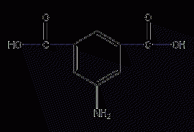 5-aminoisophthalic acid structural formula