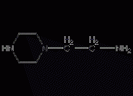 N-(2-aminoethyl)piperazine structural formula