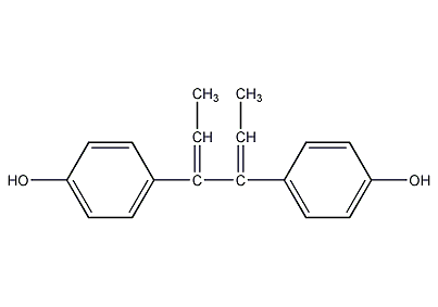 Structural formula of double dilute female powder