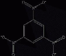 1,3,5-trinitrobenzene structural formula