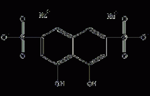 Disodium chromotropic acid structural formula