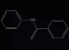 Benzanilide structural formula